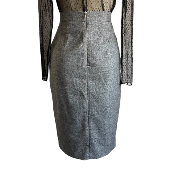 Banana Republic Gray High Waist Pencil Skirt - 4 - Picture 6 of 7